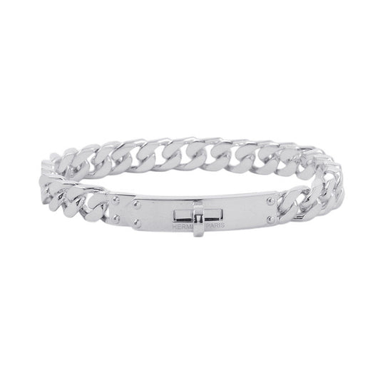 HERMES Kelly Gourmet TPM Bracelet Size XS SV925
