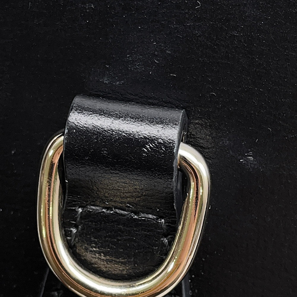 GUCCI Bucket Shoulder Bag Black782908 Leather Canvas