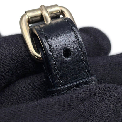 GUCCI Bucket Shoulder Bag Black782908 Leather Canvas