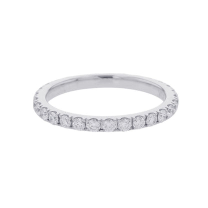 Van Cleef & Arpels Felicite Eternity Ring Size 51/#11VCARP7RG51/VCARP7RG00 18K White Gold