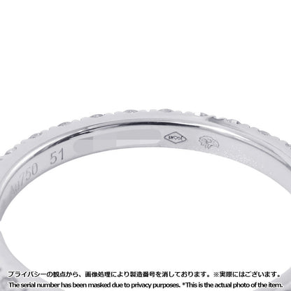 Van Cleef & Arpels Felicite Eternity Ring Size 51/#11VCARP7RG51/VCARP7RG00 18K White Gold