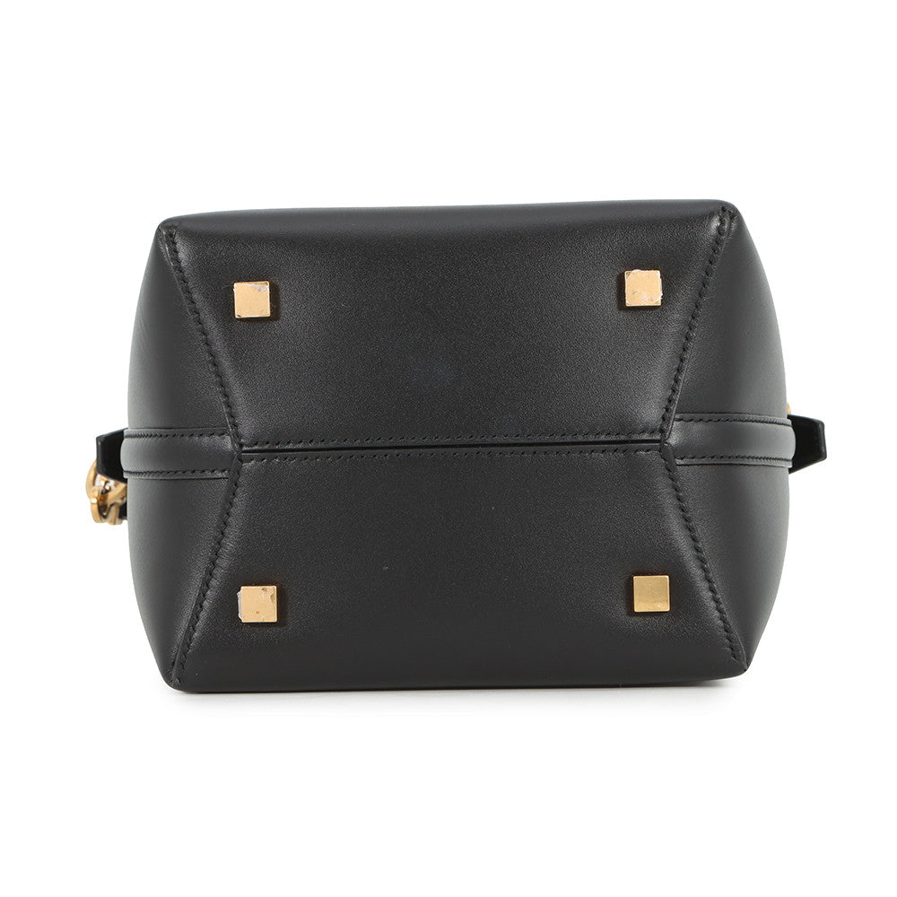 SAINT LAURENT PARIS LE 37 2WAY Handbag Black7490362R20W1000 Calf Leather Size Small