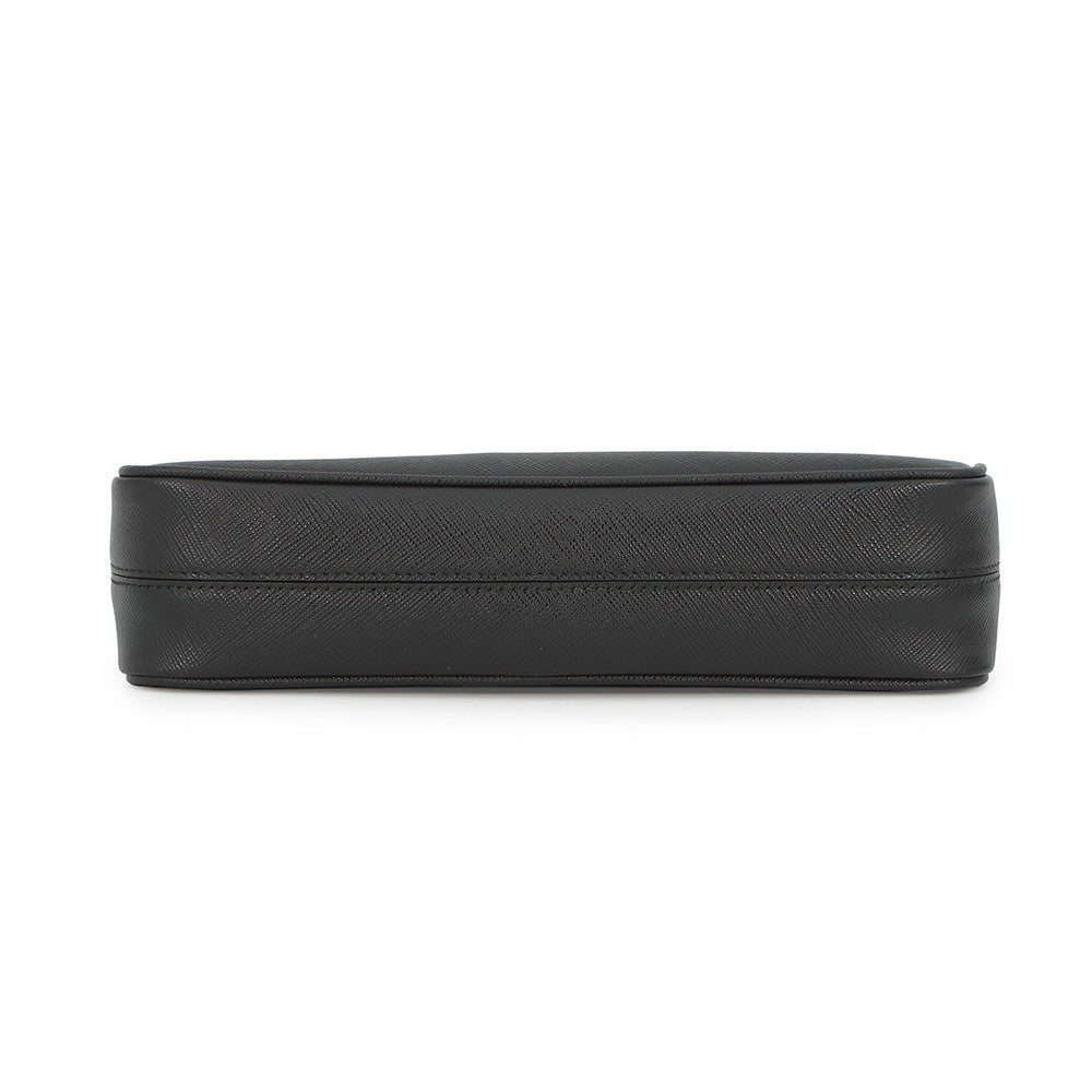 PRADA Shoulder Bag Black2VH113 Saffiano LeatherLeather