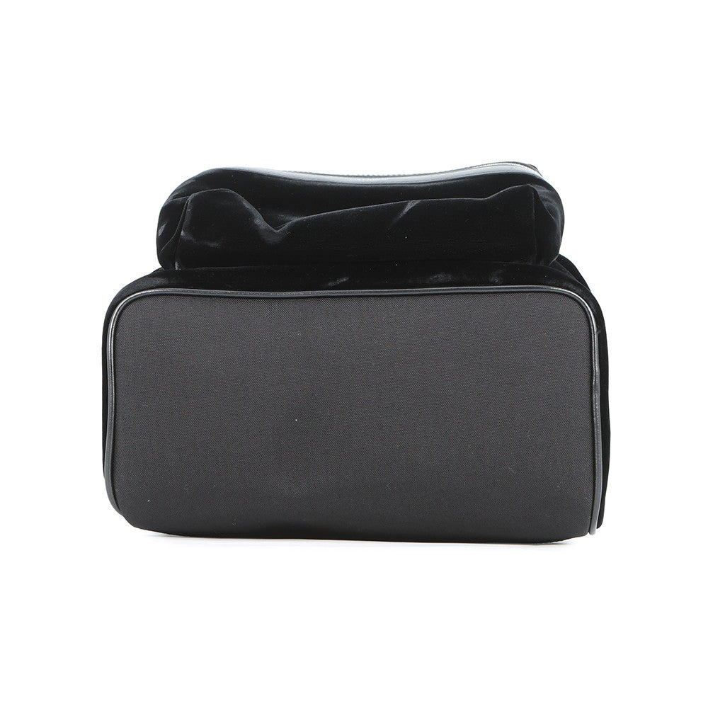 SAINT LAURENT PARIS City Backpack Black462807 Velour Leather