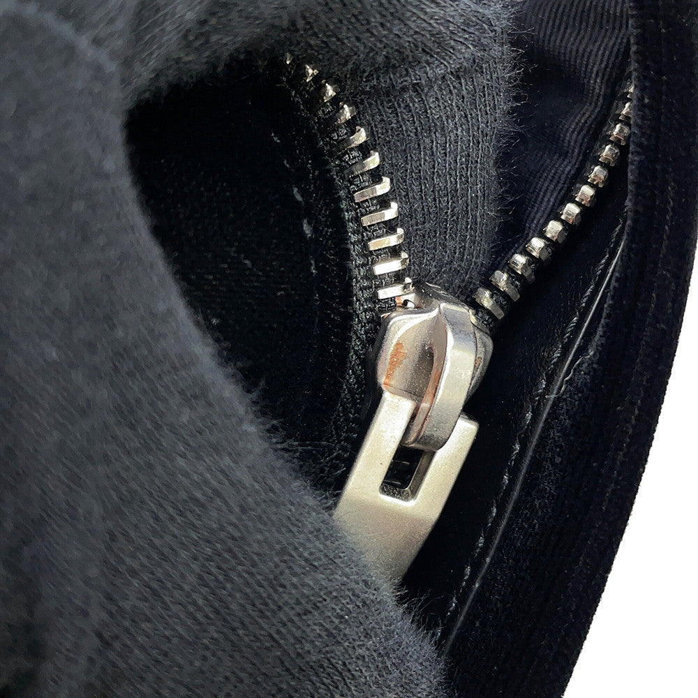 SAINT LAURENT PARIS City Backpack Black462807 Velour Leather