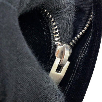 SAINT LAURENT PARIS City Backpack Black462807 Velour Leather