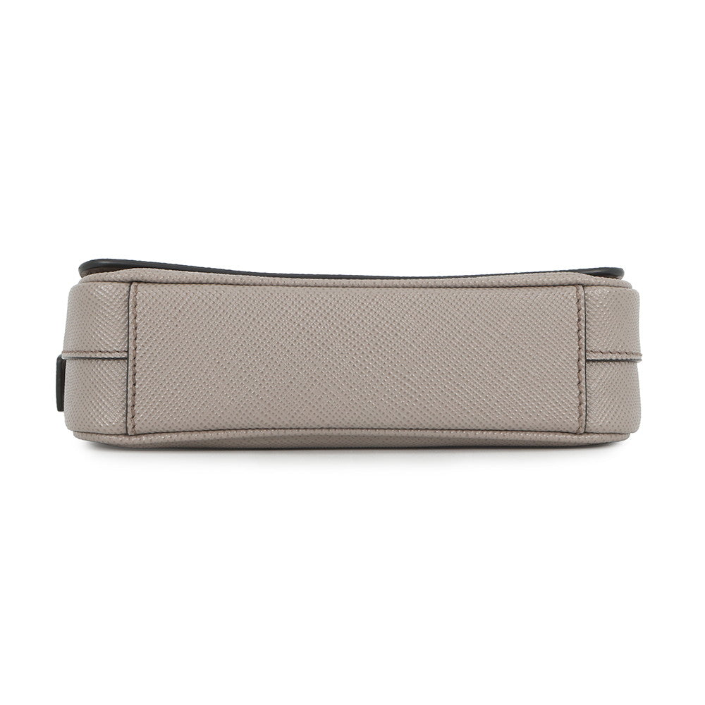 PRADA Saffiano Leather Shoulder Bag Greige2VD065 Leather