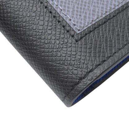 LOUIS VUITTON Portefeuille Brazza Noir/BlueM30791 Taiga Leather/V-Shape