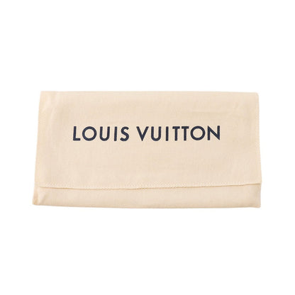 LOUIS VUITTON Portefeuille Brazza Noir/BlueM30791 Taiga Leather/V-Shape