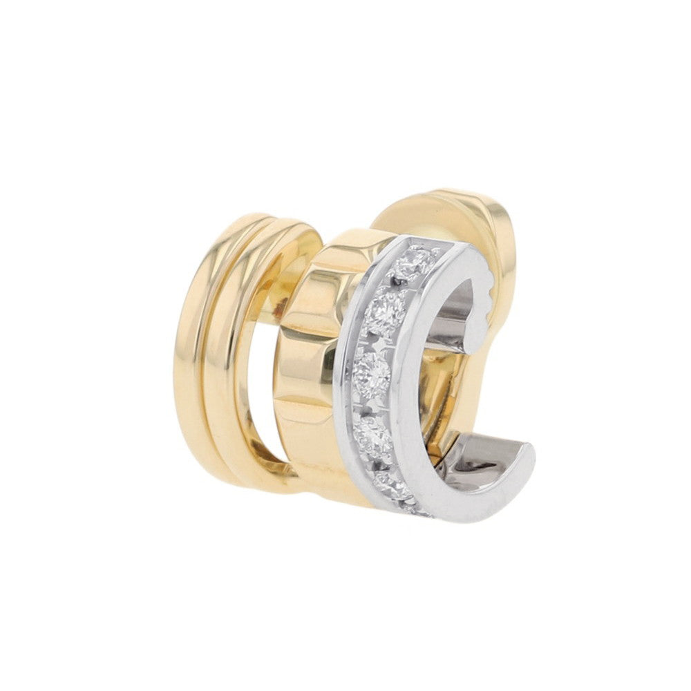 Boucheron Quatre Radiant Open Row Single Clip EarringJCO01373 K18YG K18WG