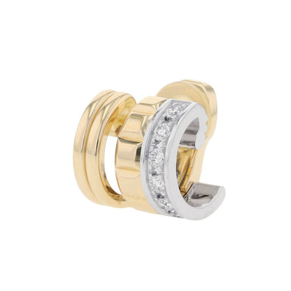 Boucheron Quatre Radiant Open Row Single Clip EarringJCO01373 K18YG K18WG