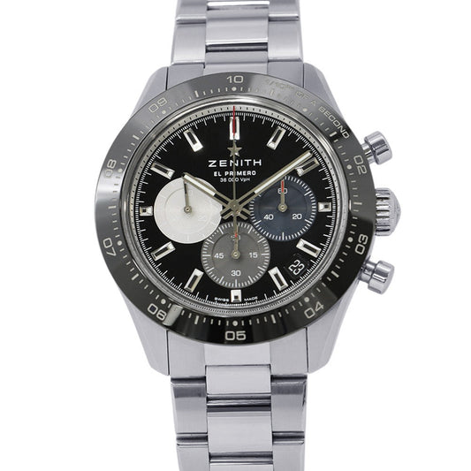 ZENITH Chronomaster Sports W41mm Stainless Steel Black Dial03.3100.3600/21.M3100