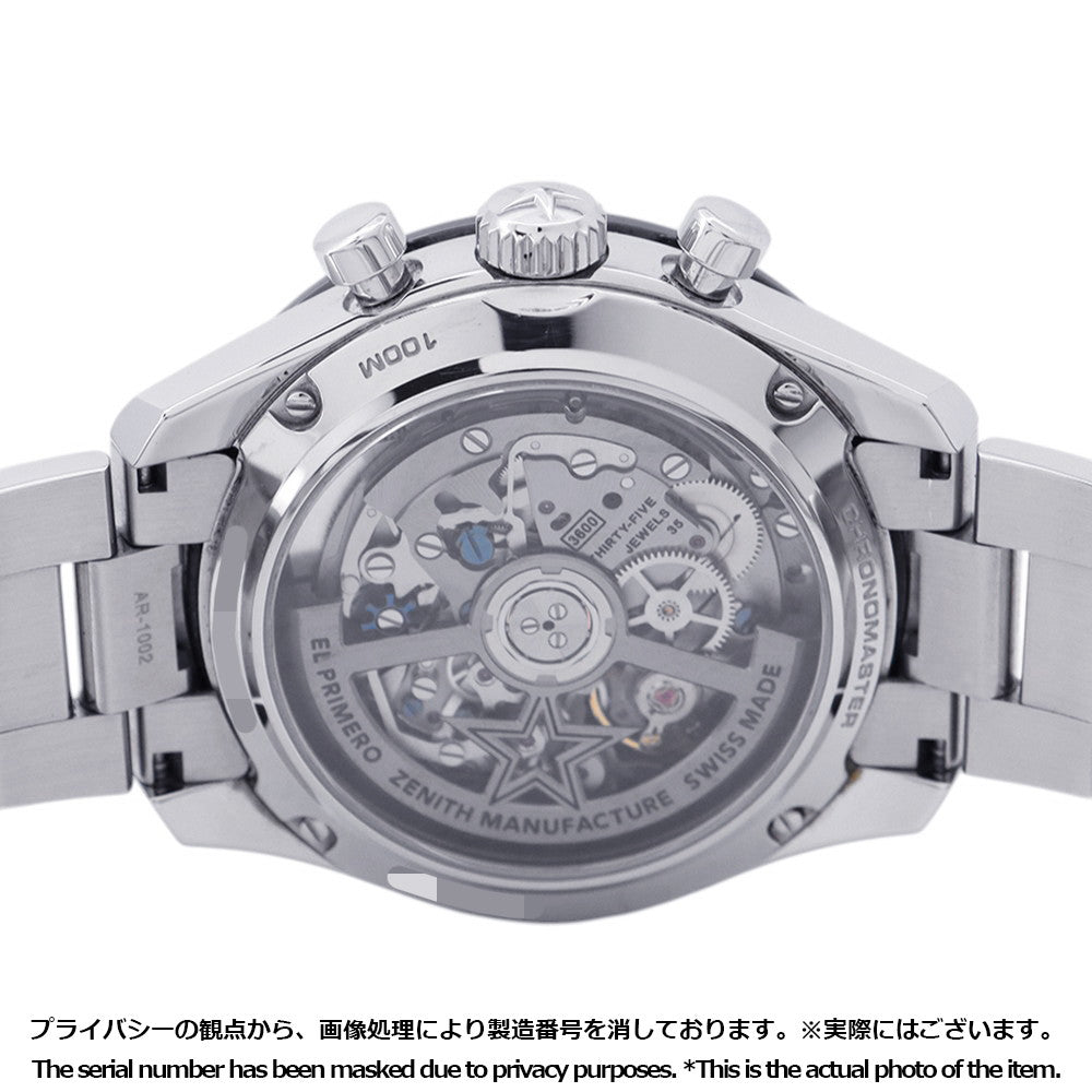 ZENITH Chronomaster Sports W41mm Stainless Steel Black Dial03.3100.3600/21.M3100