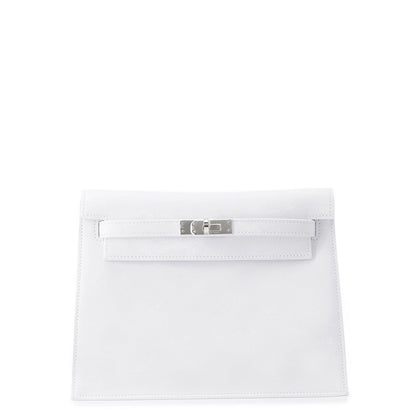 HERMES Kelly dance 2 New White Swift Leather