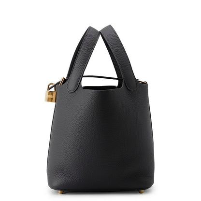 HERMES Picotin Lock Caban Taurillon Clemence Size PM