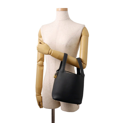 HERMES Picotin Lock Caban Taurillon Clemence Size PM