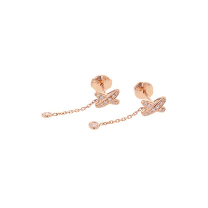 Chaumet Ju de Lien Earrings082226 18K Pink Gold