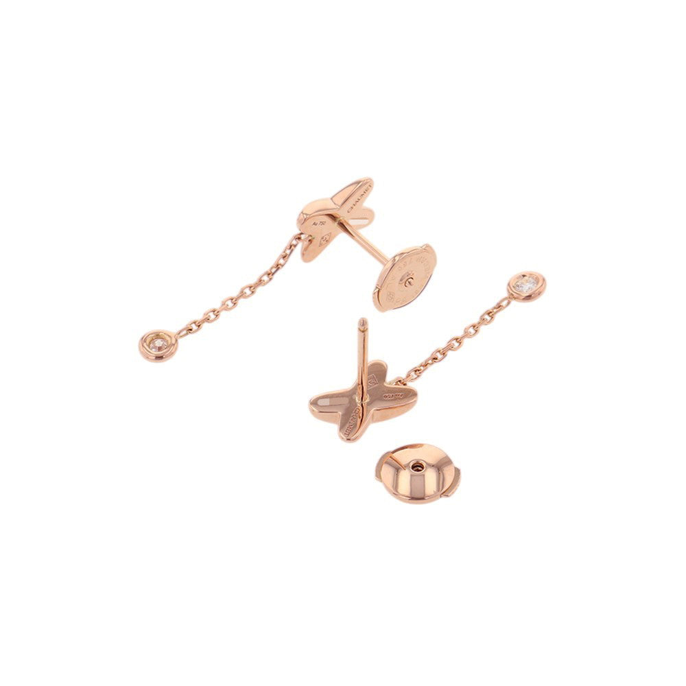 Chaumet Ju de Lien Earrings082226 18K Pink Gold