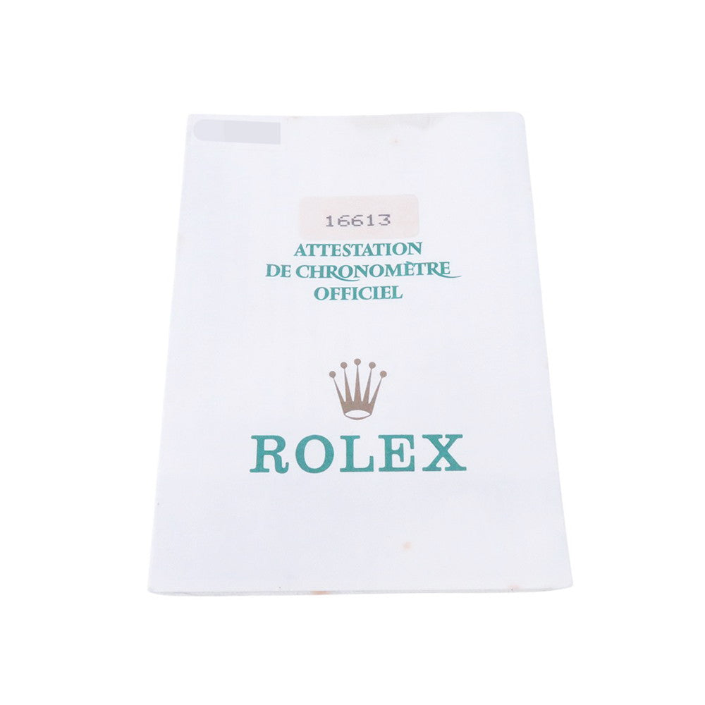 ROLEX Submariner Date W40mm Stainless Steel K18YG Black Dial16613