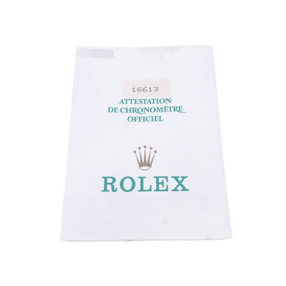 ROLEX Submariner Date W40mm Stainless Steel K18YG Black Dial16613