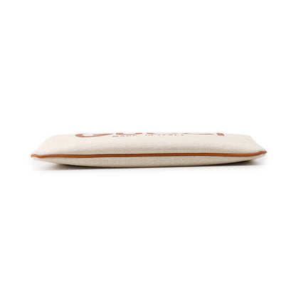 GUCCI Clutch Bag Beige/Brown777165 Canvas Leather