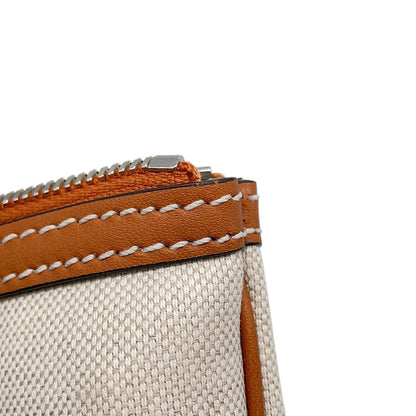GUCCI Clutch Bag Beige/Brown777165 Canvas Leather