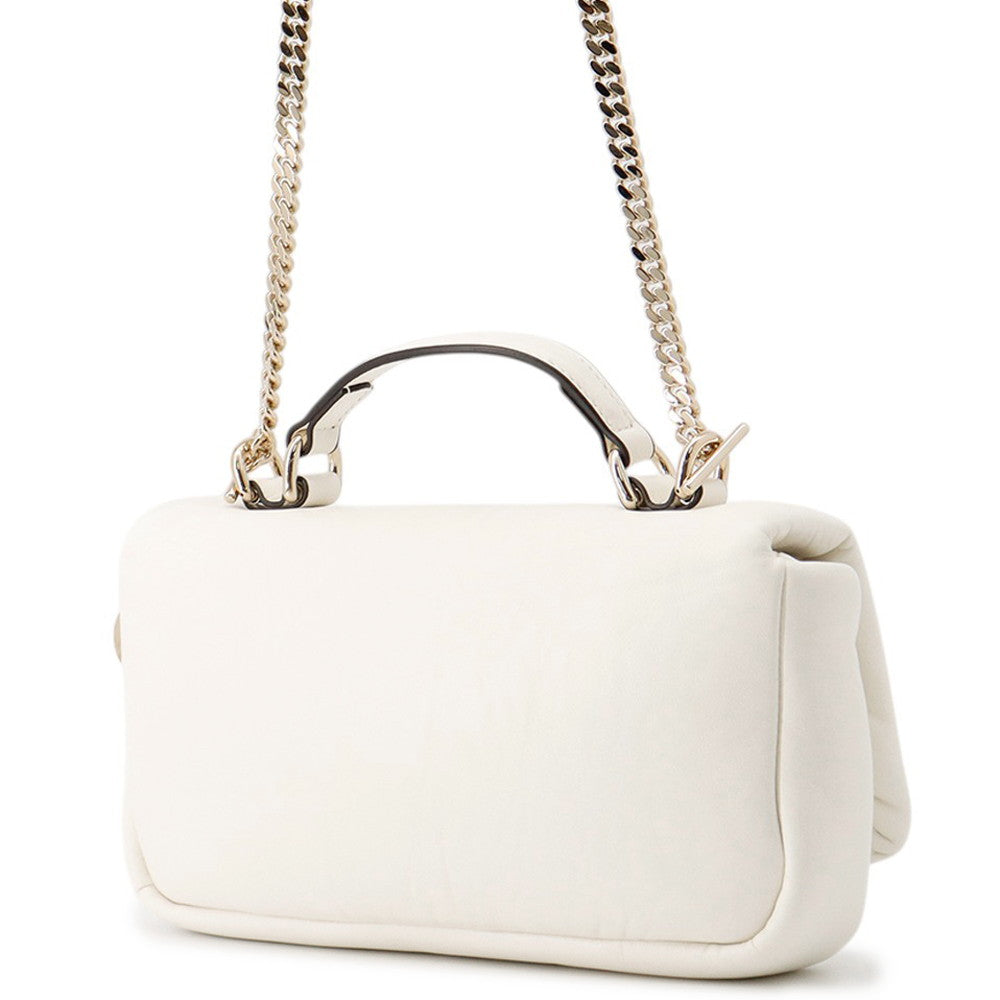 GUCCI GG Milano Mini Top Handle Bag White806017 Leather