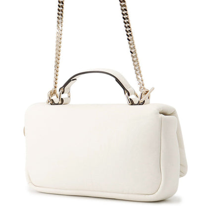 GUCCI GG Milano Mini Top Handle Bag White806017 Leather