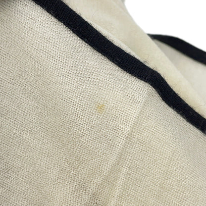 CHANEL CC Logo Stole Ivory/BlackA52032-X01249-C2666 Cashmere70% Silk30%