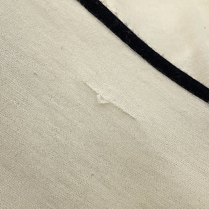 CHANEL CC Logo Stole Ivory/BlackA52032-X01249-C2666 Cashmere70% Silk30%
