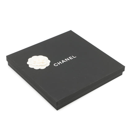 CHANEL CC Logo Stole Ivory/BlackA52032-X01249-C2666 Cashmere70% Silk30%
