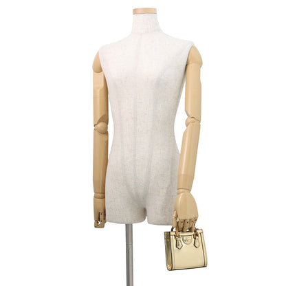 GUCCI Diana Nano Bag Gold760251 Leather Size Nano
