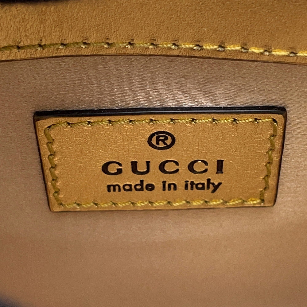 GUCCI Diana Nano Bag Gold760251 Leather Size Nano