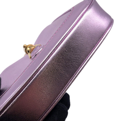 GUCCI Jackie 1961 Nanobag MetalicPink760249 Leather