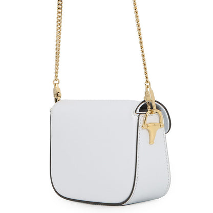 GUCCI Horsebit 1955 Nanobag White760253 Leather