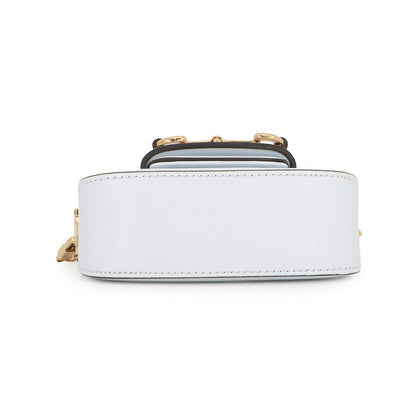 GUCCI Horsebit 1955 Nanobag White760253 Leather