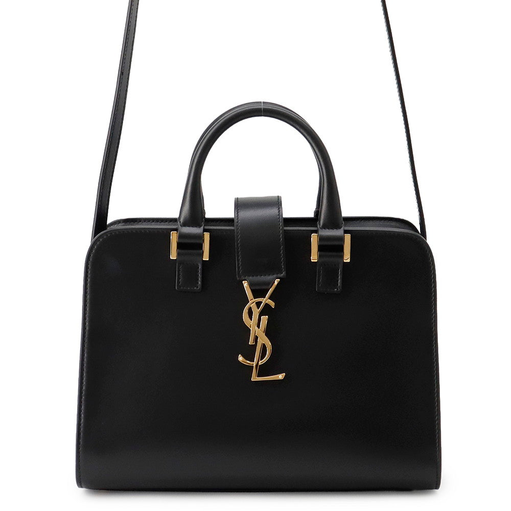 SAINT LAURENT PARIS Baby mosquito bus Black568853DV7001000 Leather