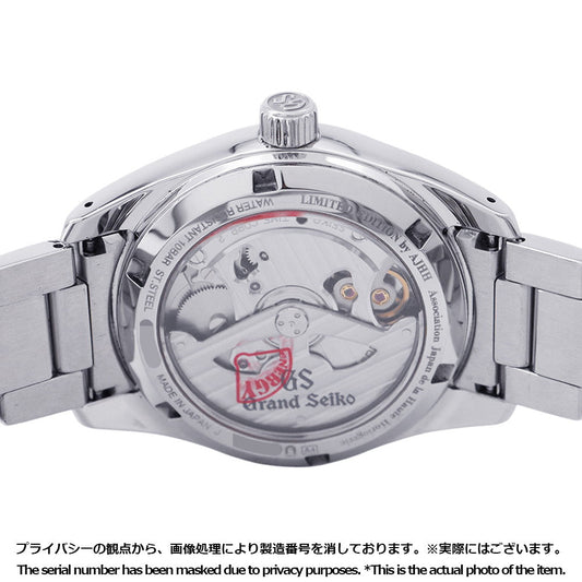 SEIKO Grand SEIKO AJHH member store exclusive, limited to 369 pieces. W40mm Stainless Steel White DialSBGA129