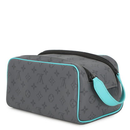 LOUIS VUITTON Dop kit Turquoise/NoirM11482 Monogram Eclipse Reverse