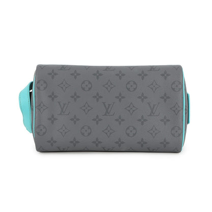 LOUIS VUITTON Dop kit Turquoise/NoirM11482 Monogram Eclipse Reverse