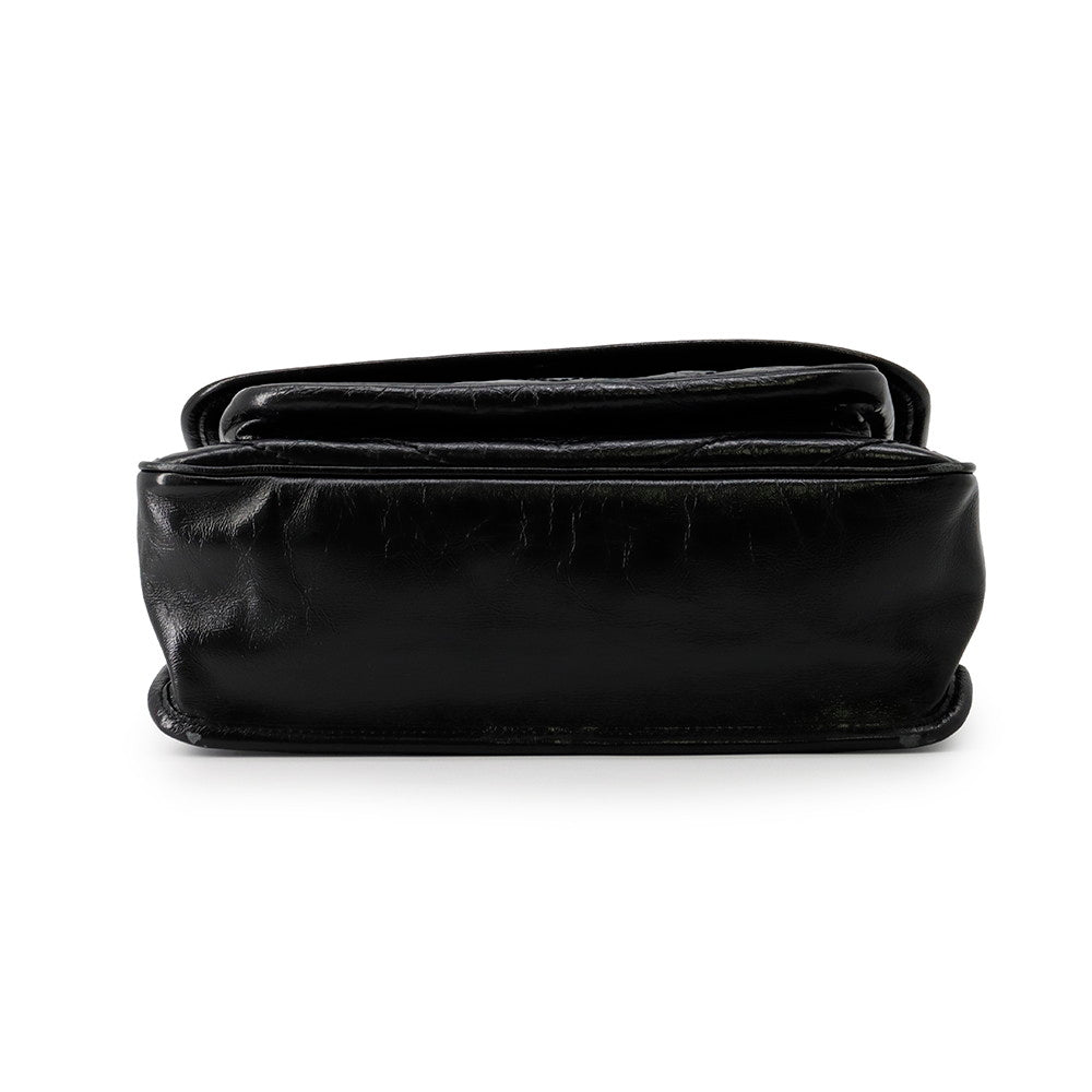 SAINT LAURENT PARIS Niki ChainShoulder Bag Black6331580EN041000 Vintage Calf Leather Size Medium