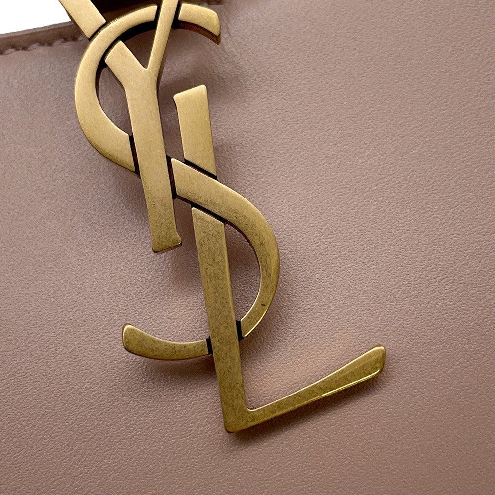 SAINT LAURENT PARIS LE 5 ? 7 Handbag Jasmin Flower710318 Calf Leather