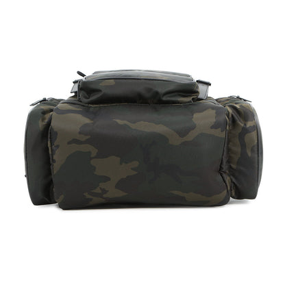 SAINT LAURENT PARIS HUNT Camouflage Backpack Khaki/Black437110 Nylon Leather