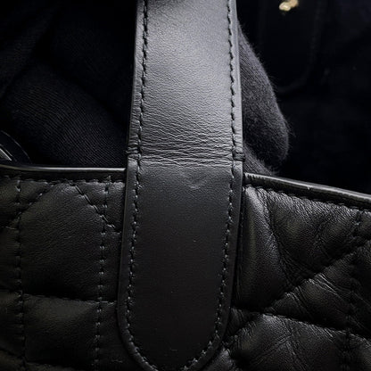 Dior Macrocannage To Jules Handbag BlackM2821OSNW_M900 Leather Size Medium