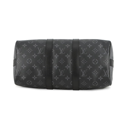 LOUIS VUITTON Keepall Bandouliere NoirM46655 Monogram Eclipse Monogram Eclipse Reverse Size 35