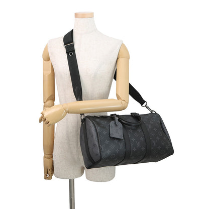 LOUIS VUITTON Keepall Bandouliere NoirM46655 Monogram Eclipse Monogram Eclipse Reverse Size 35