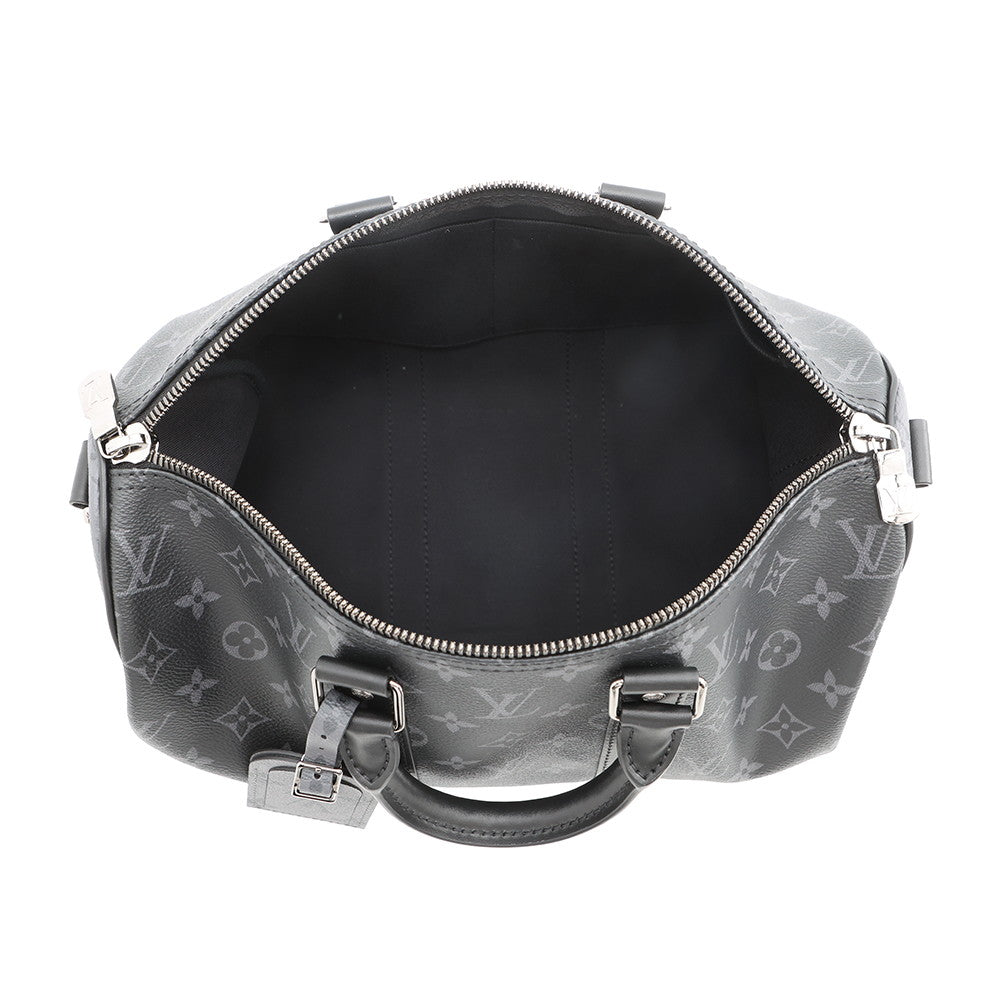 LOUIS VUITTON Keepall Bandouliere NoirM46655 Monogram Eclipse Monogram Eclipse Reverse Size 35