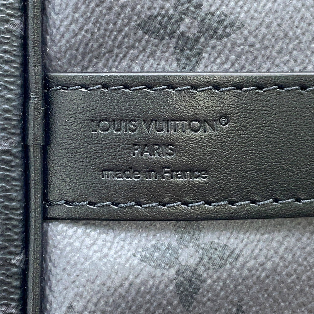 LOUIS VUITTON Keepall Bandouliere NoirM46655 Monogram Eclipse Monogram Eclipse Reverse Size 35