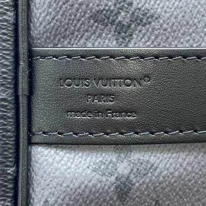 LOUIS VUITTON Keepall Bandouliere NoirM46655 Monogram Eclipse Monogram Eclipse Reverse Size 35
