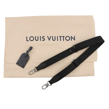 LOUIS VUITTON Keepall Bandouliere NoirM46655 Monogram Eclipse Monogram Eclipse Reverse Size 35